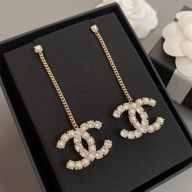 Ch*el earrings